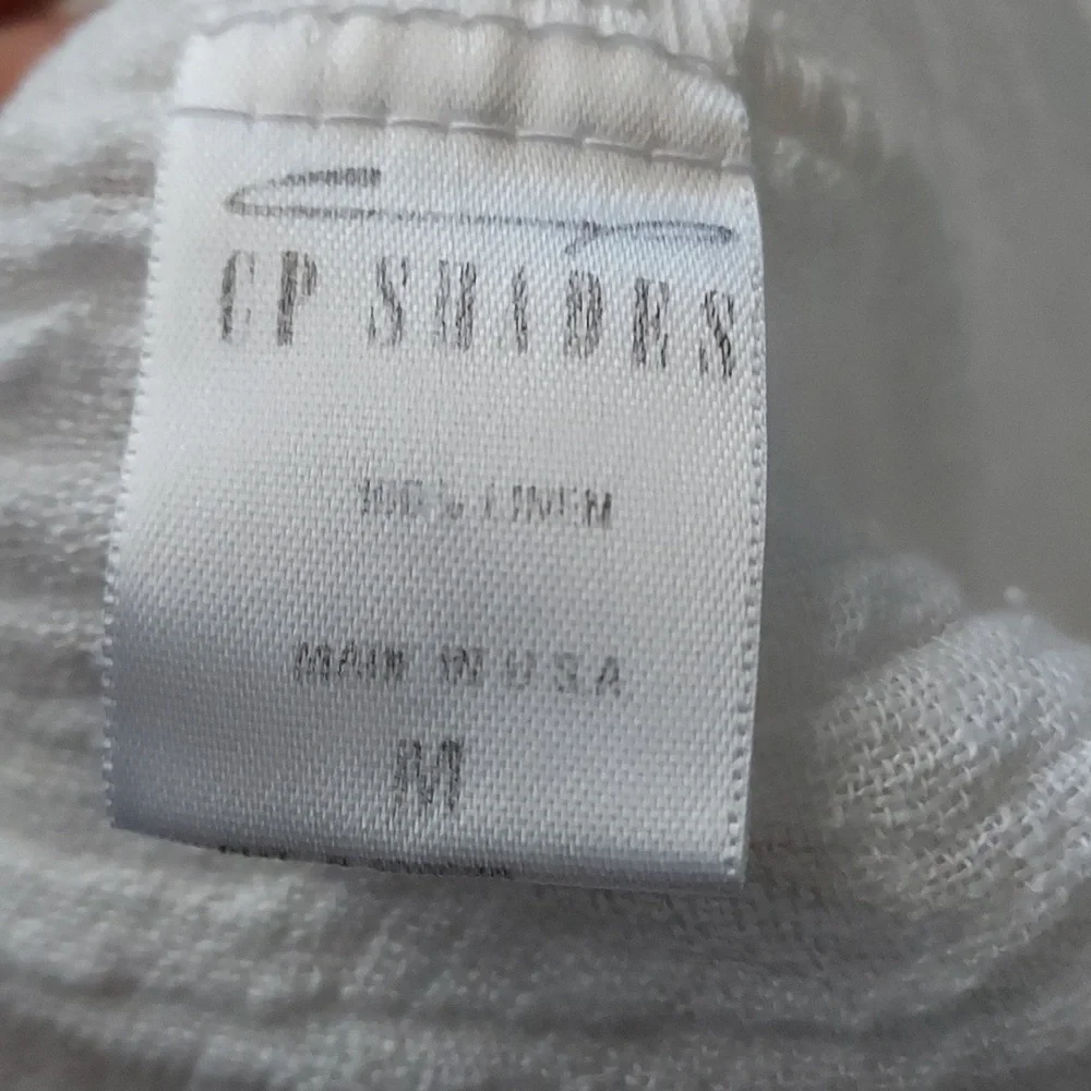 CP SHADES Two Oversized Boho linen Shirt  Sz-M_9